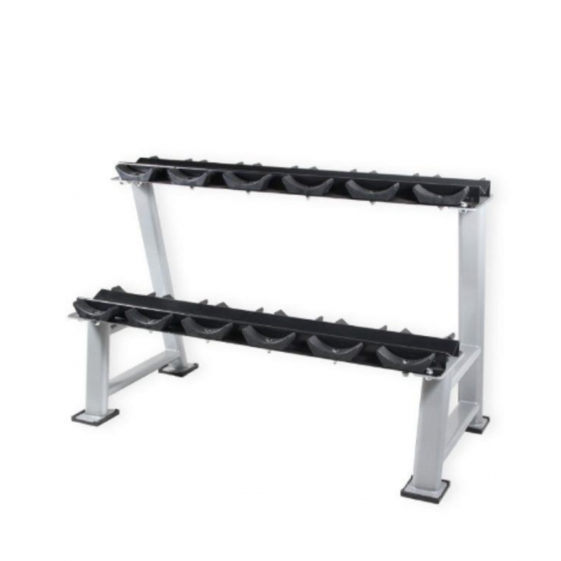 Soporte Mancuernas con cuna 2 Alturas 12 Pares Soporte Mancuernas con cuna 2 Alturas 12 Pares